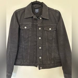 Gap Jean Jacket Black Size Small